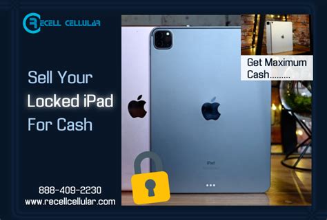 iPad locks automatically if you dont. . Can you sell a locked ipad to ecoatm